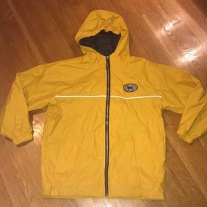 The Black Dog Classic Rain Jacket Yellow